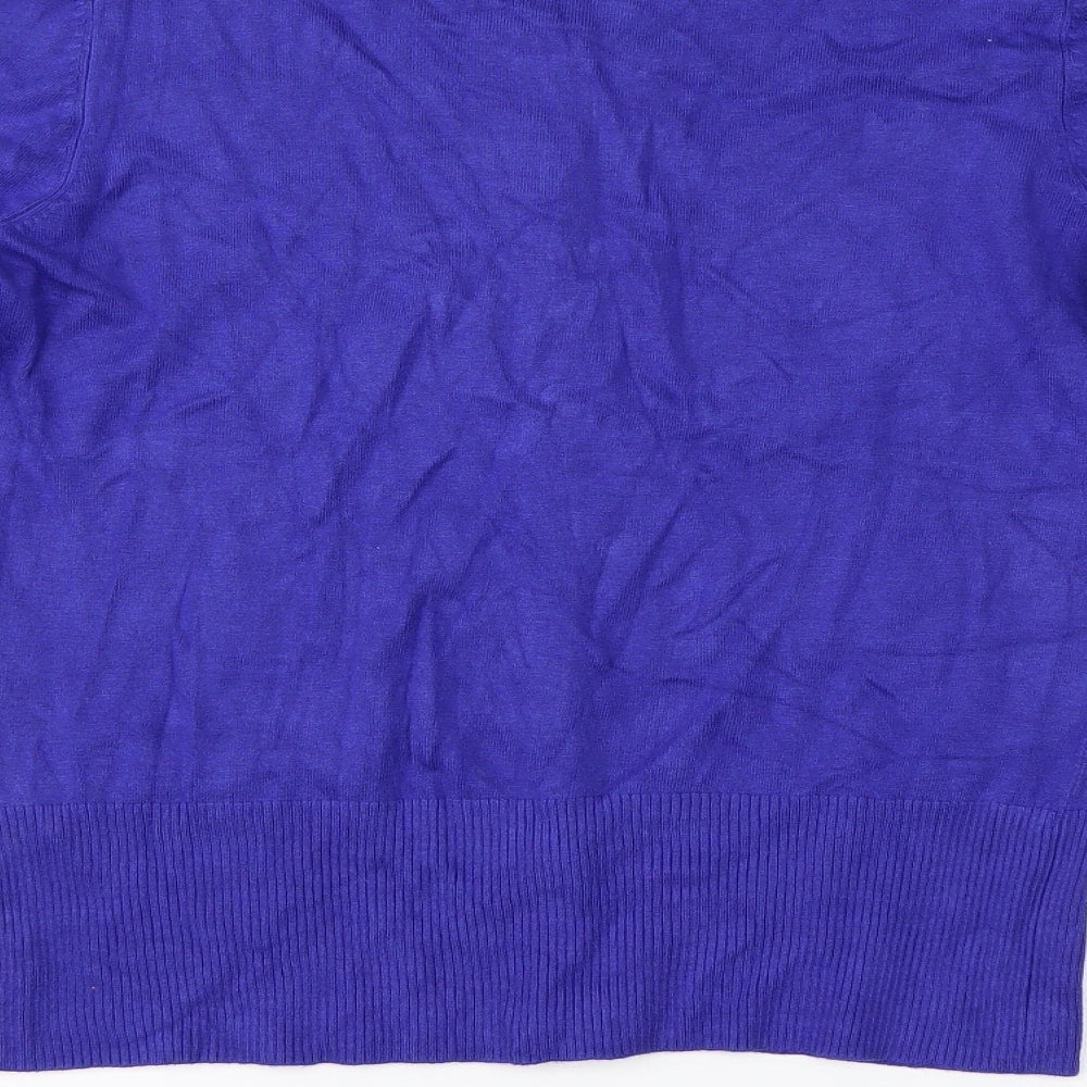 Debenhams Womens Blue   Cardigan Jumper Size 12