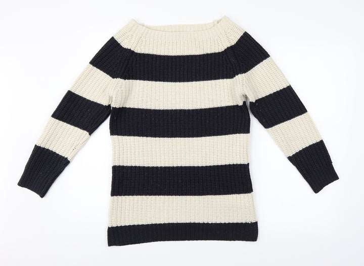 New Look Girls Multicoloured Striped  Pullover Jumper Size 12-13 Years
