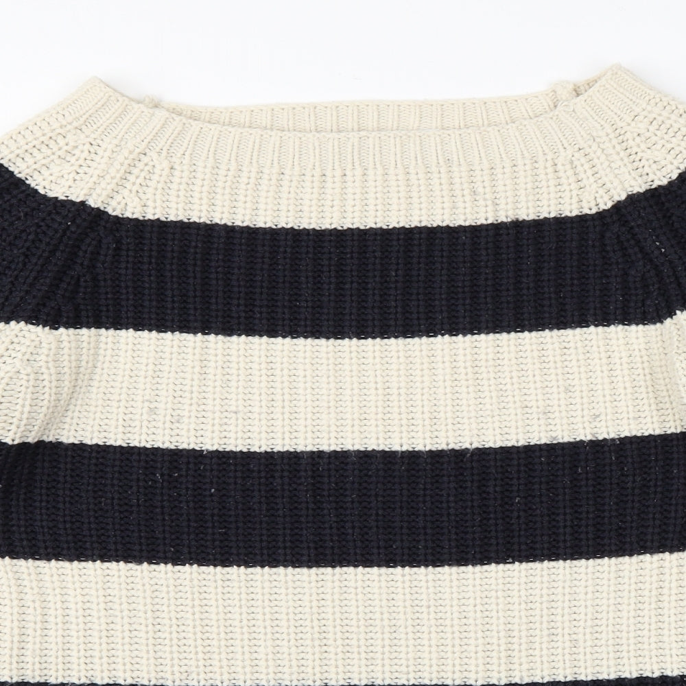 New Look Girls Multicoloured Striped  Pullover Jumper Size 12-13 Years