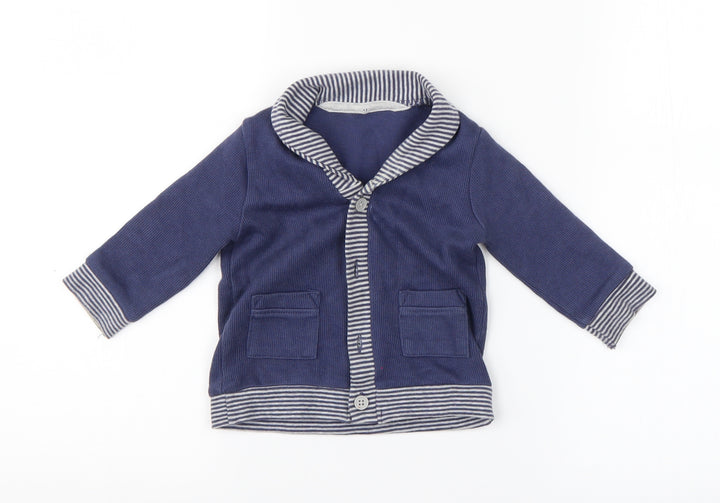 George Baby Blue Basic Button-Up Size 3-6 Months