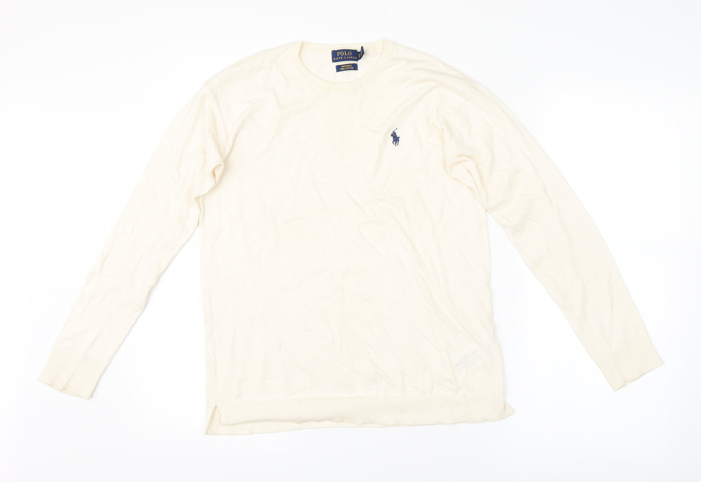 Ralph Lauren Mens White   Pullover Jumper Size XS  - Ralph Lauren