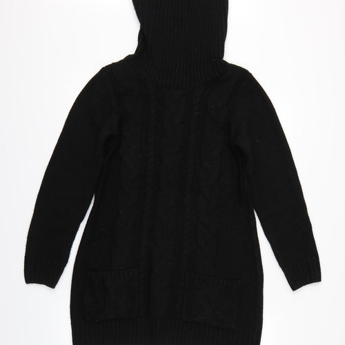 Preworn Womens Black Argyle/Diamond  Pullover Jumper