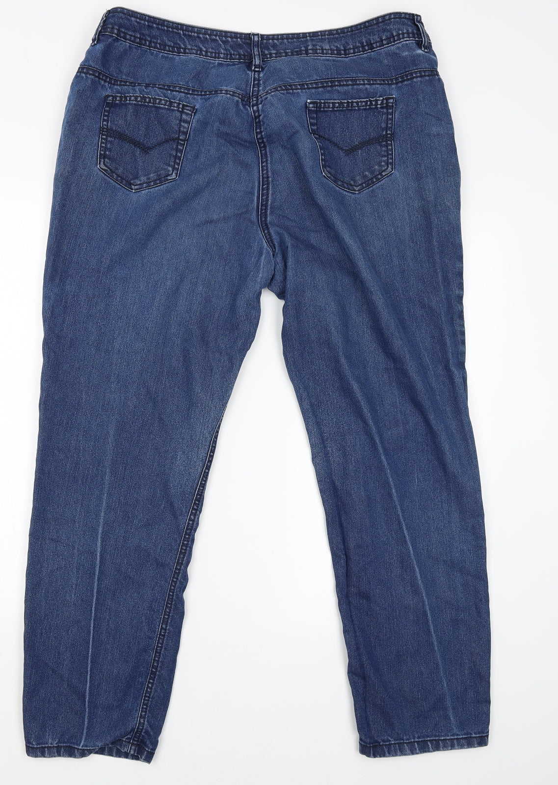 TU Womens Blue   Skinny Jeans Size 18 L26.5 in