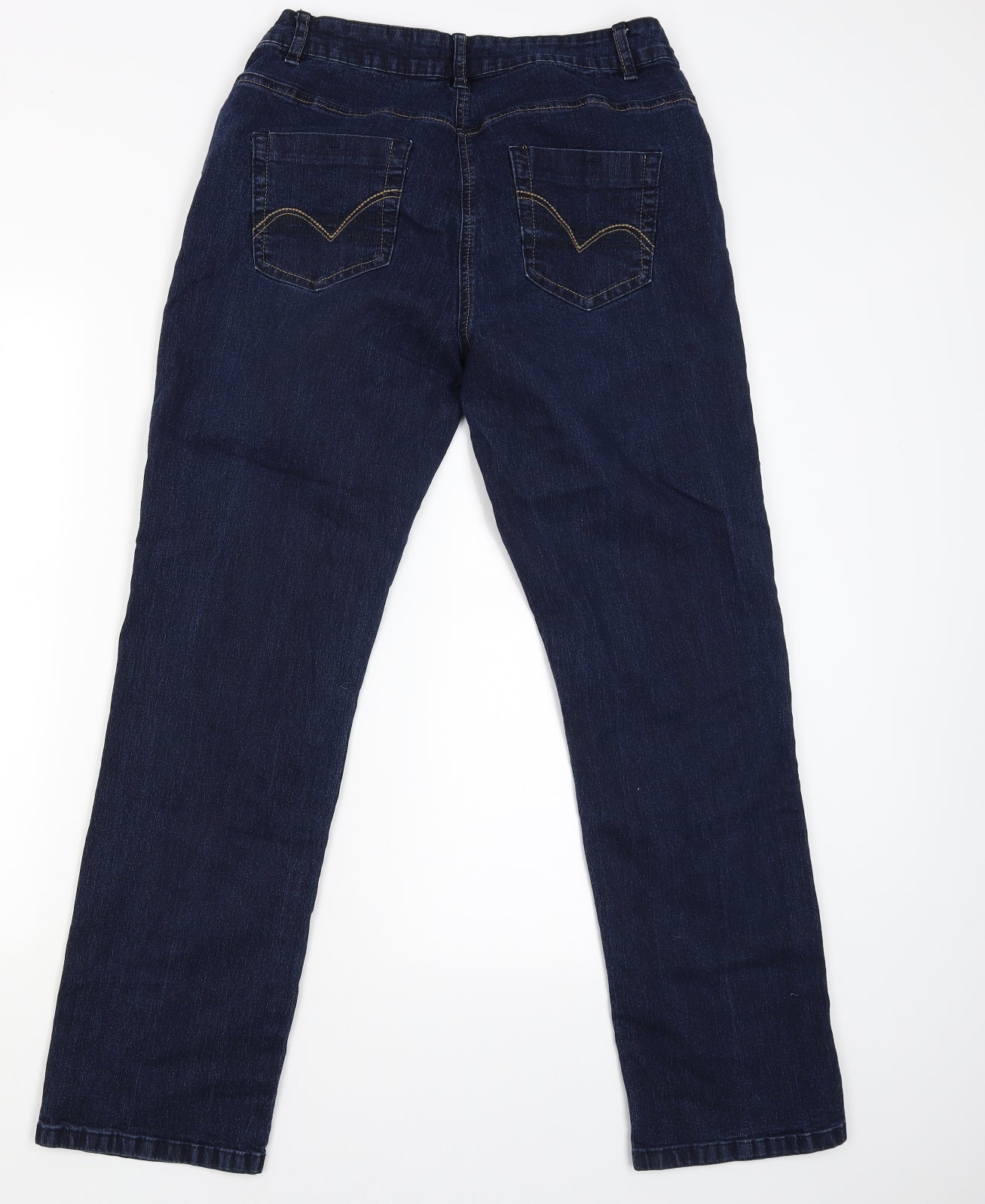 TU Womens Blue   Straight Jeans Size 16 L28.5 in