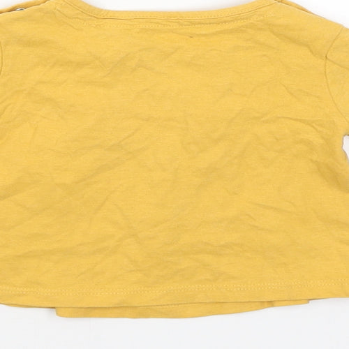 TU Girls Yellow   Pullover Jumper Size 3-6 Months