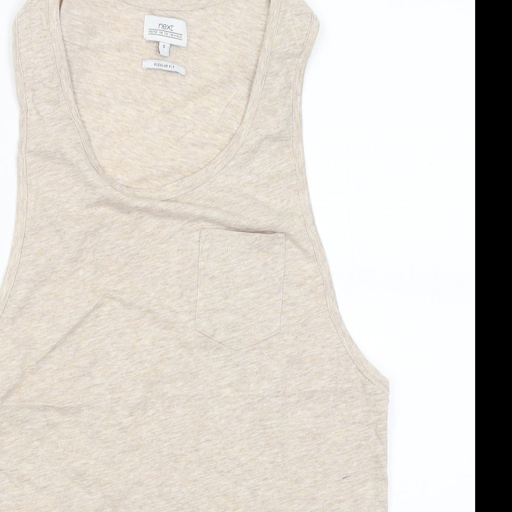 NEXT Womens Beige   Tank Dress  Size S