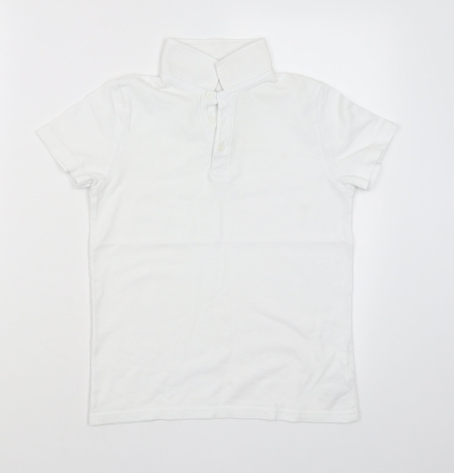 NEXT Boys White   Basic T-Shirt Size 10 Years  - School T-Shirt