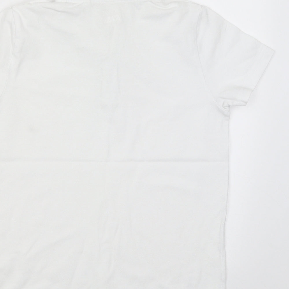 NEXT Boys White   Basic T-Shirt Size 10 Years  - School T-Shirt