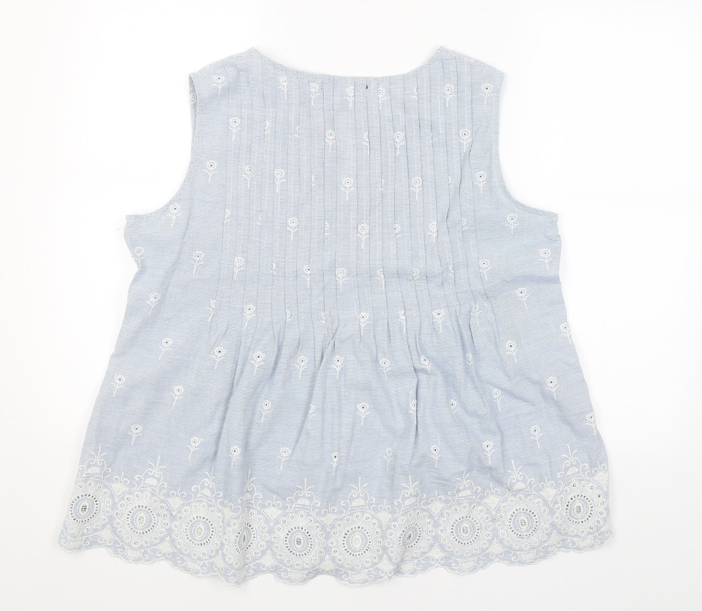 Cerulean Womens Blue   Tank Dress  Size L