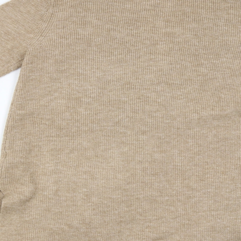F&F Womens Beige   Cardigan Jumper Size 12