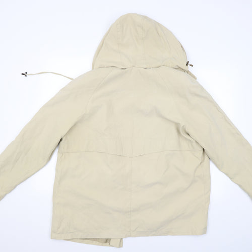 SEQUENCE  Womens Beige   Jacket Coat Size L