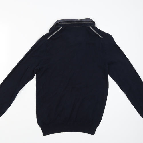 NEXT Mens Blue   Pullover Jumper Size S