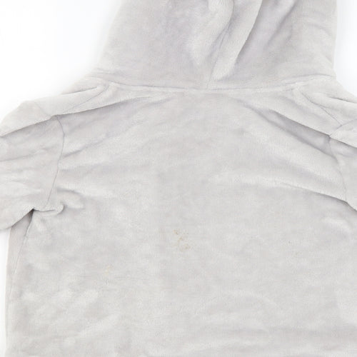 George Girls Grey   Full Zip Hoodie Size 9-10 Years