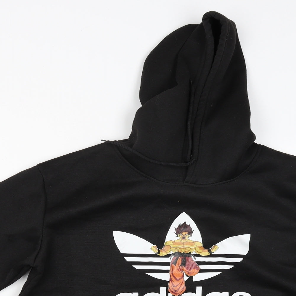 adidas Womens Black   Pullover Hoodie Size M  - Dragon Ball Z