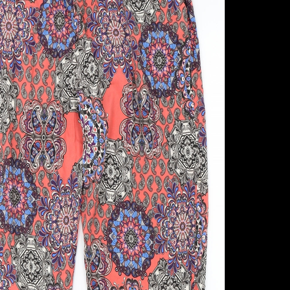 Atmosphere Womens Multicoloured Paisley  Harem Trousers Size 20 L27 in