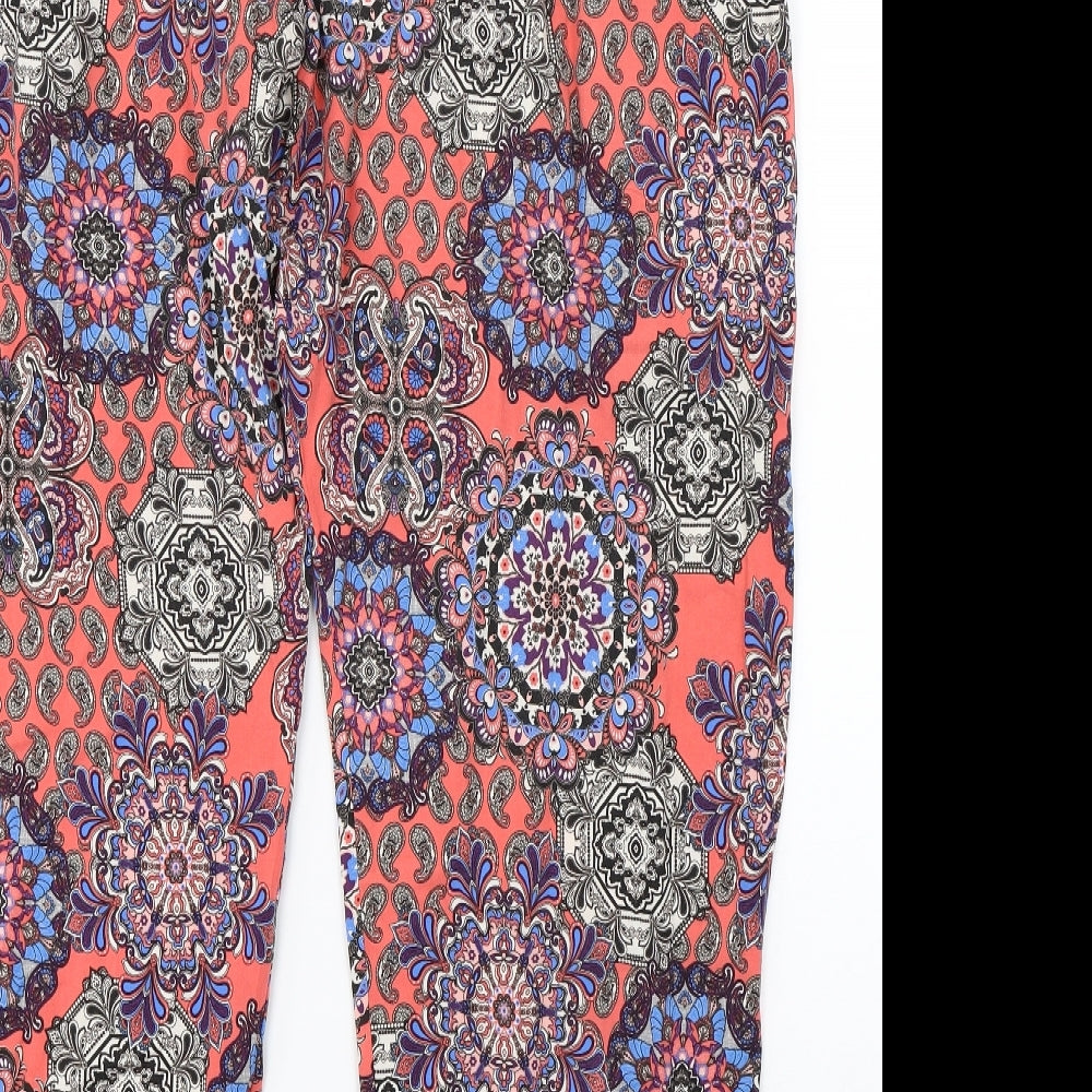 Atmosphere Womens Multicoloured Paisley  Harem Trousers Size 20 L27 in