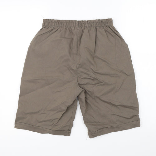 Preworn Womens Brown   Utility Shorts Size 32 in