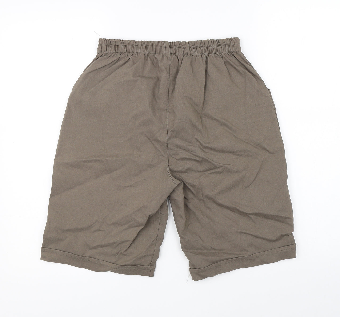 Preworn Womens Brown   Utility Shorts Size 32 in