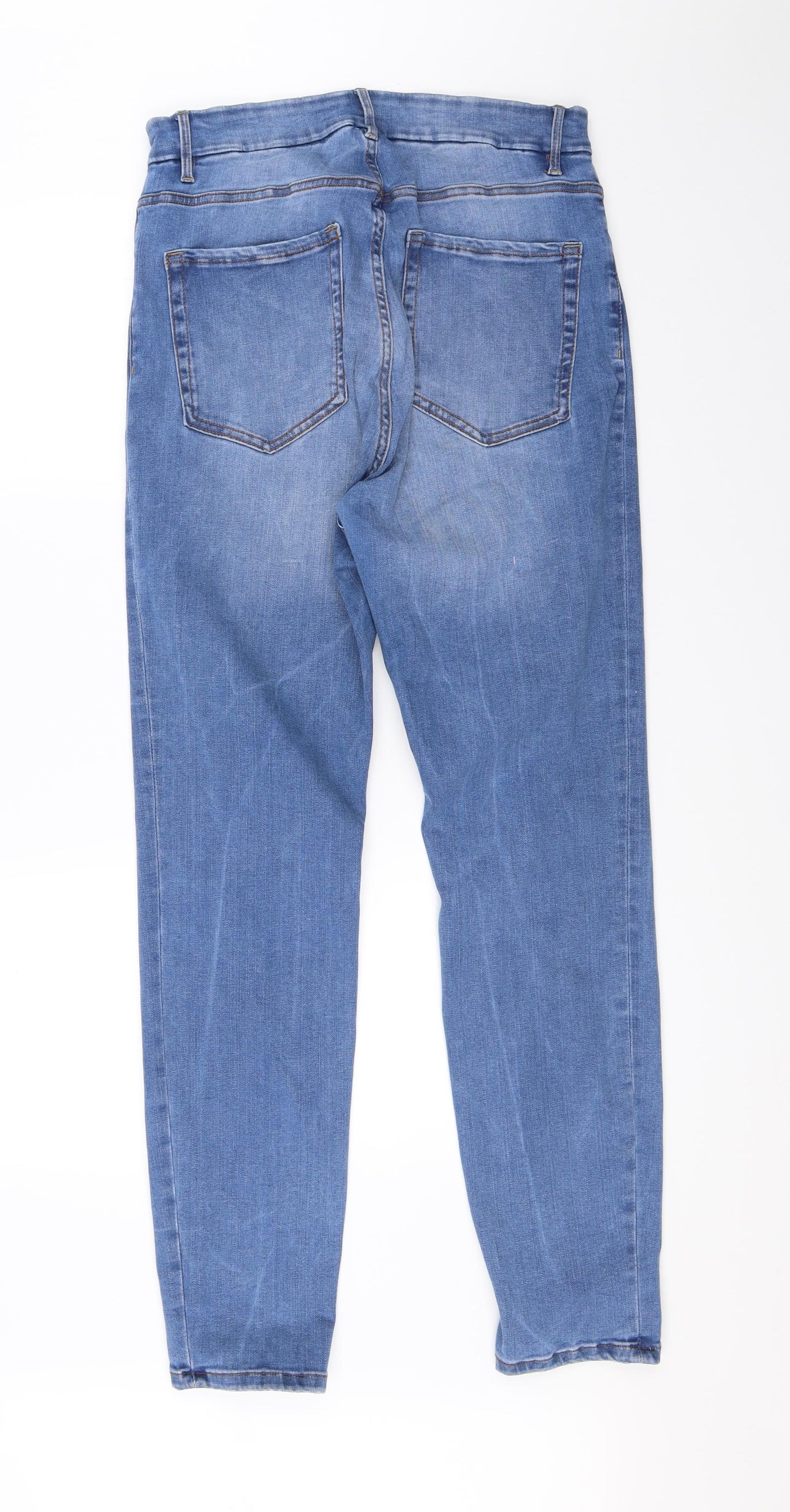 Lindex Womens Blue  Denim Straight Jeans Size 20 L30 in