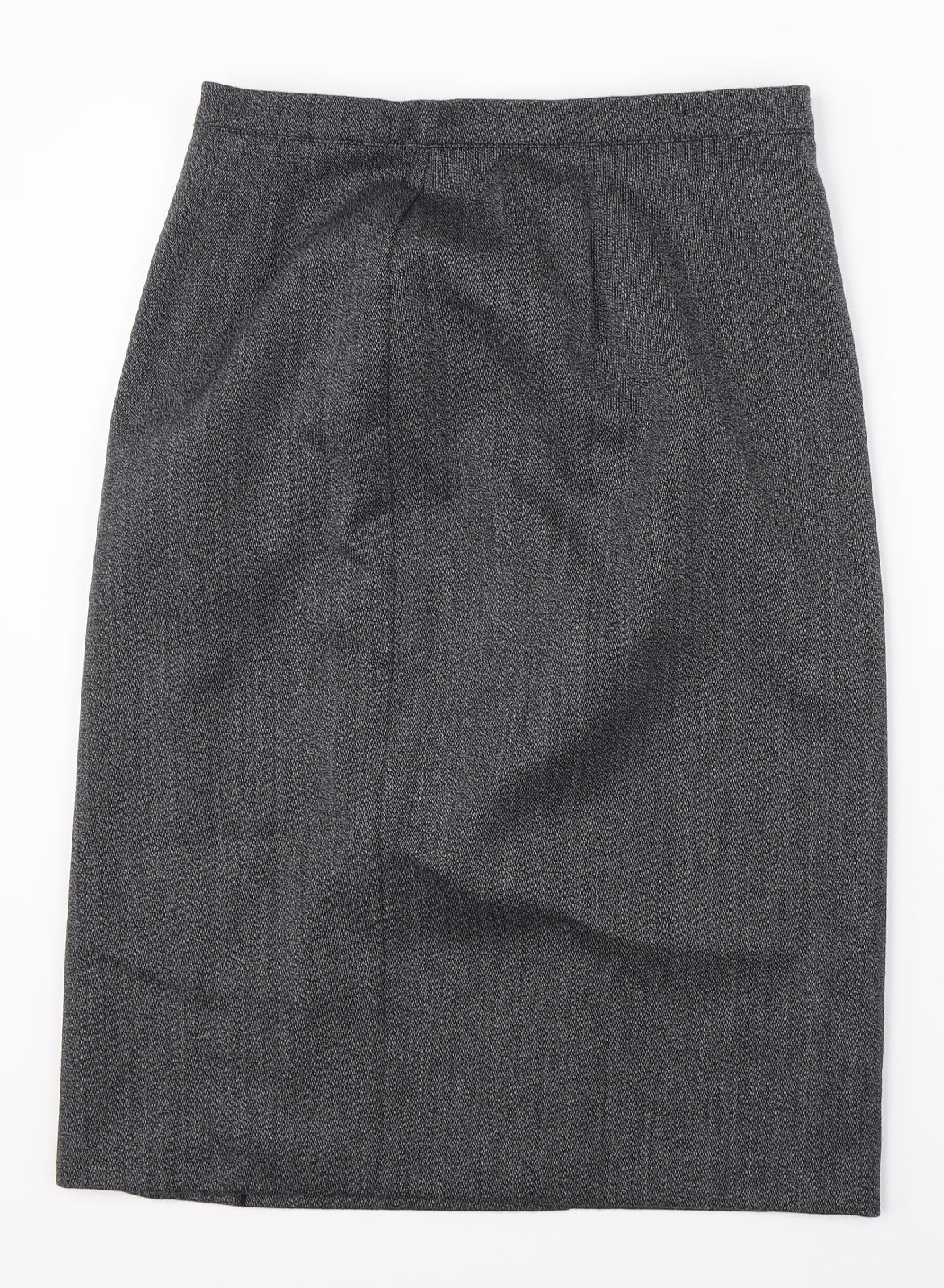 Marks & Spencer Womens Grey   Straight & Pencil Skirt Size 14