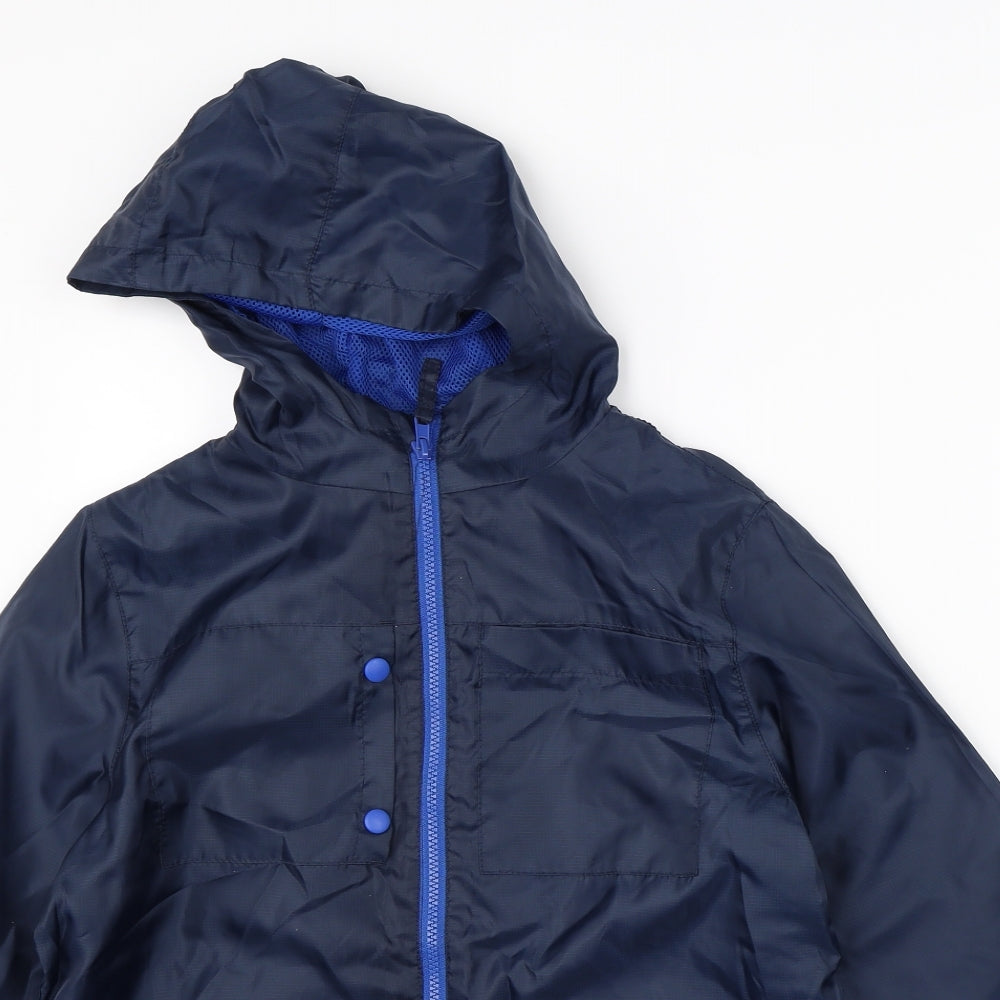 F&F Boys Blue   Rain Coat Coat Size 14 Years