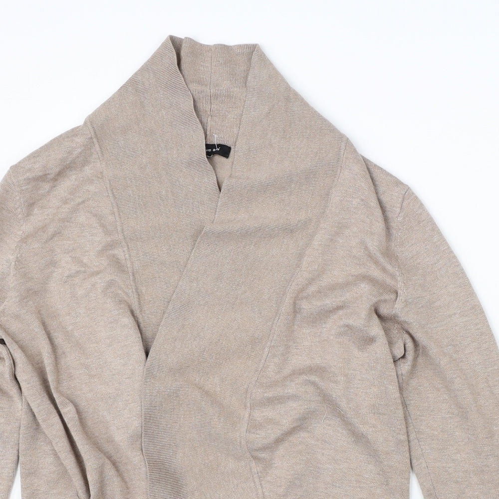 Verve Ami Womens Brown   Cardigan Jumper Size M