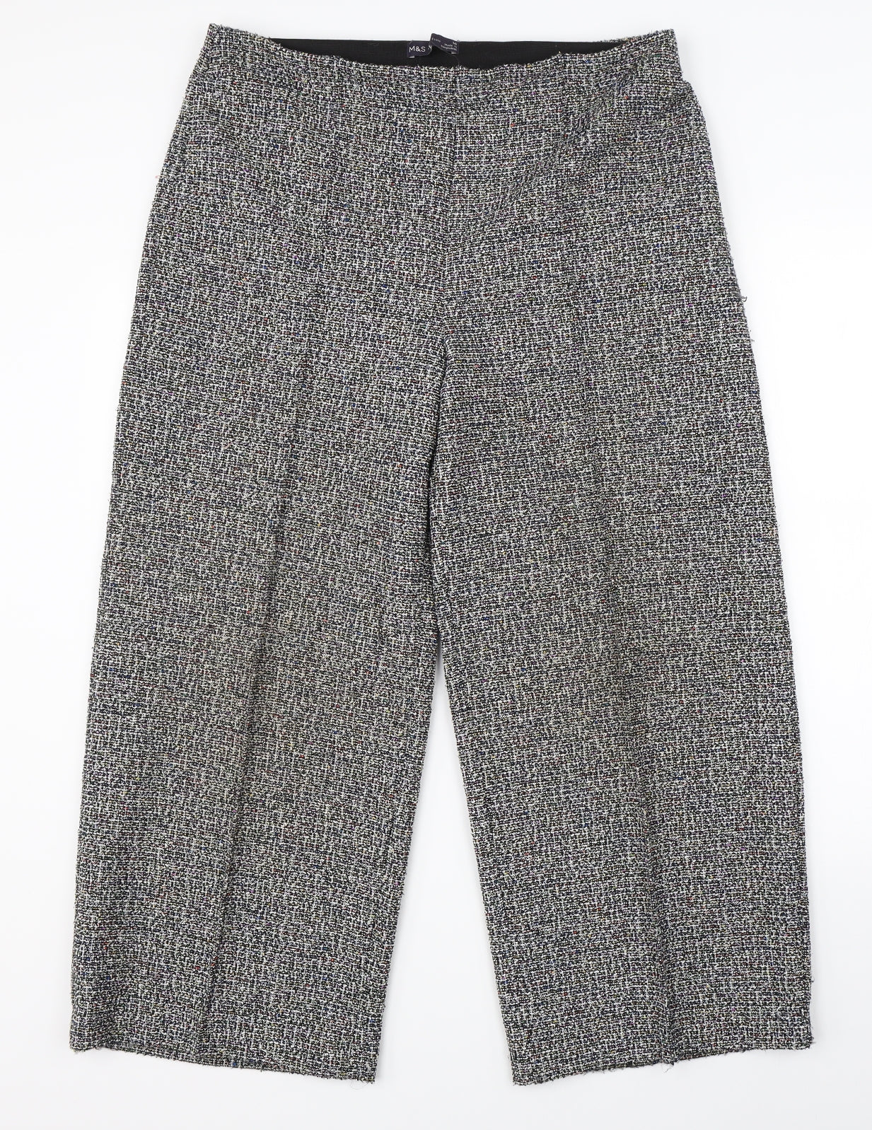 Marks & Spencer Womens Grey   Trousers  Size 14 L24 in