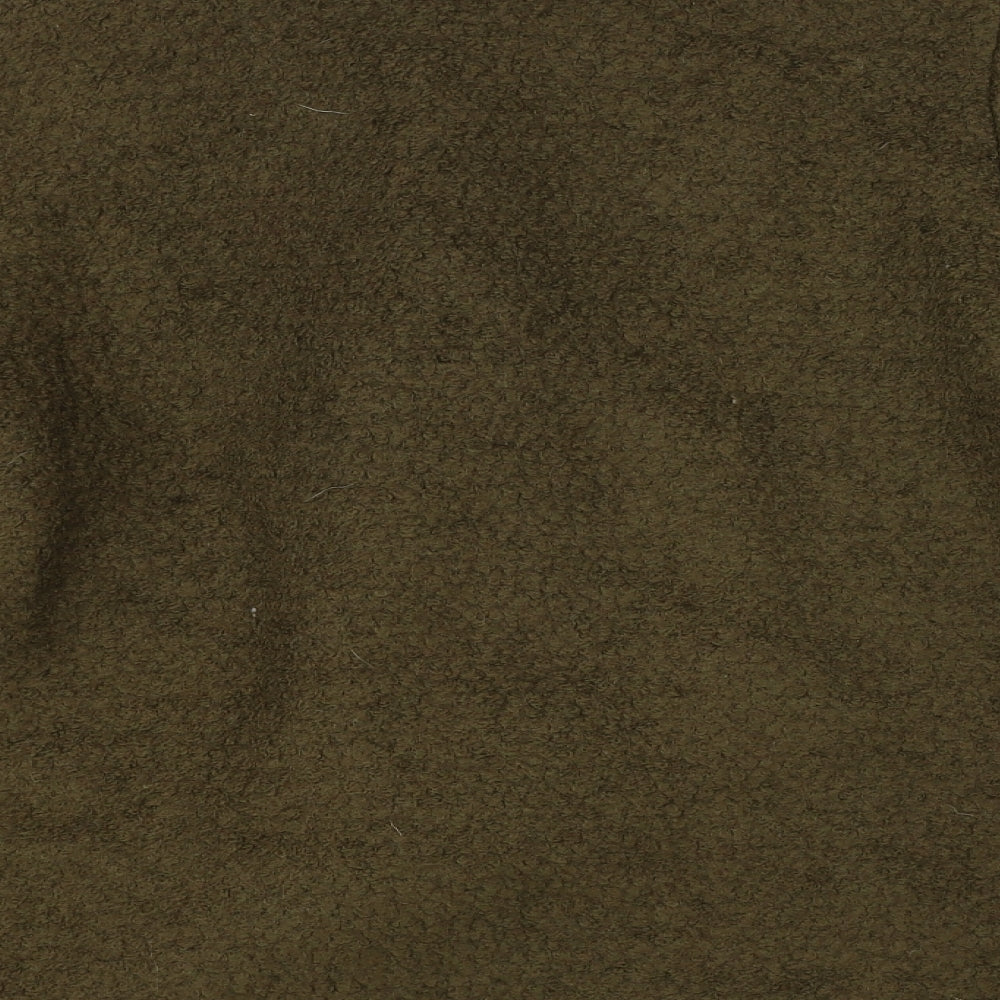 H&M Womens Green   Overcoat Coat Size 6