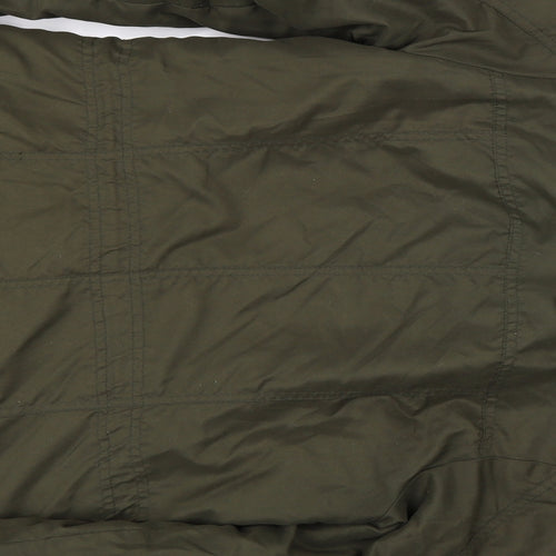 Dorothy Perkins Womens Green   Overcoat Coat Size 10