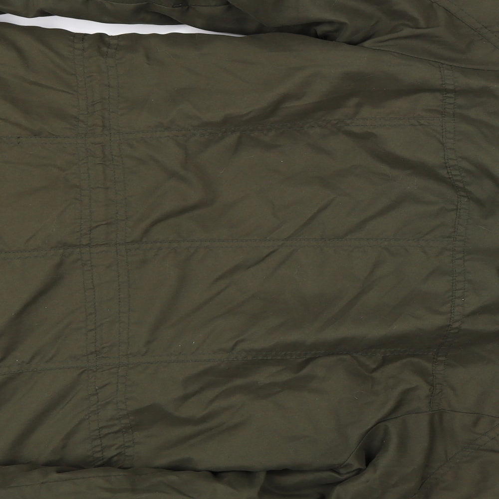 Dorothy Perkins Womens Green   Overcoat Coat Size 10