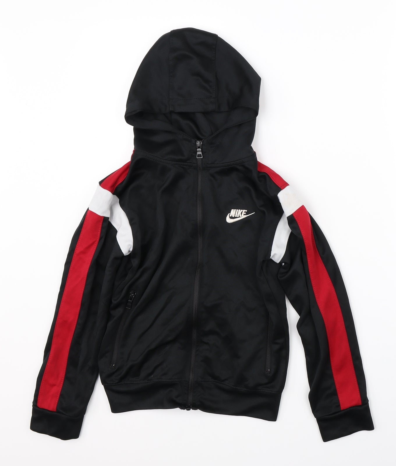 Nike Boys Black   Full Zip Hoodie Size 9-10 Years