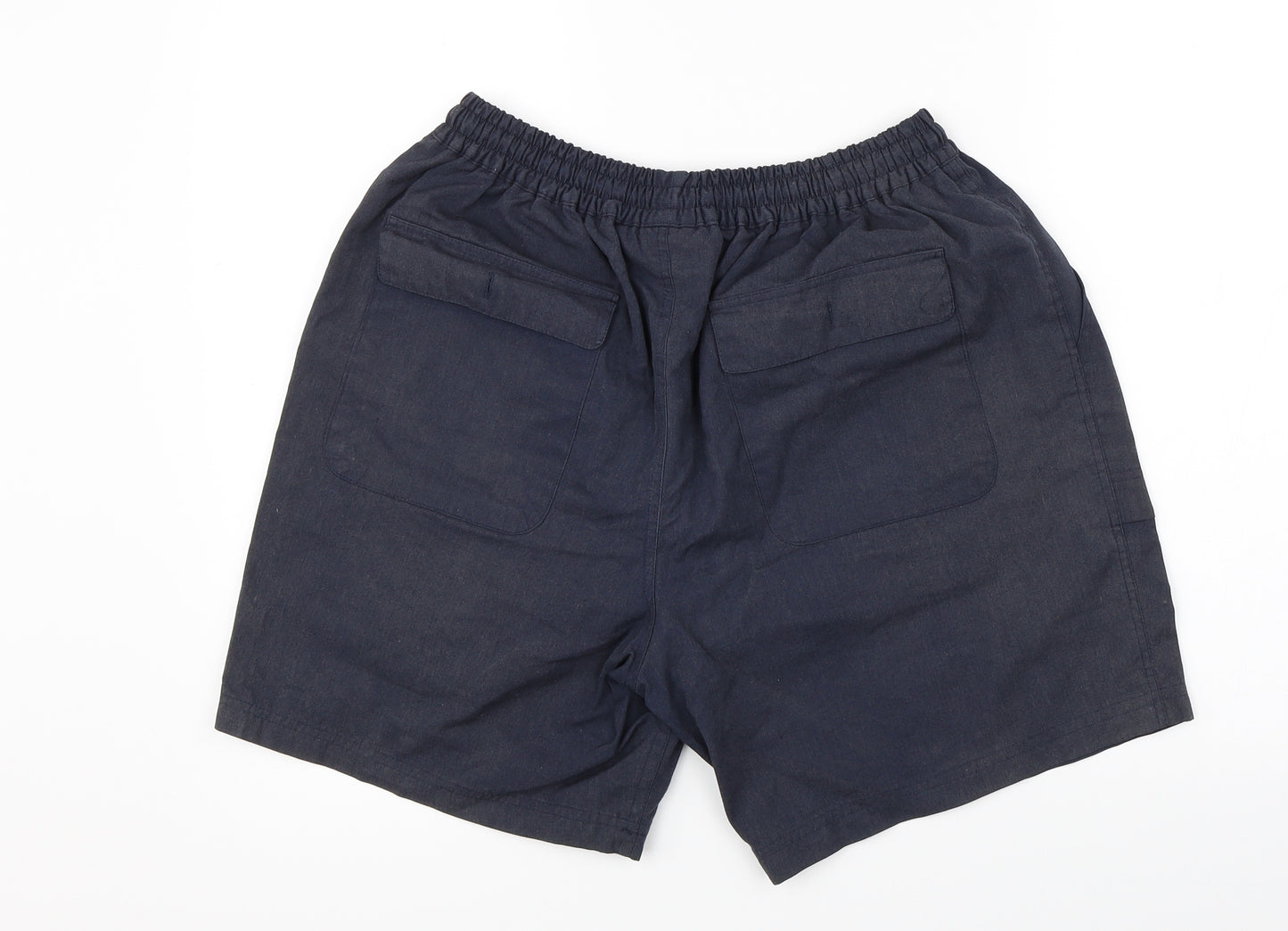 Woodland Mens Blue   Cargo Shorts Size L