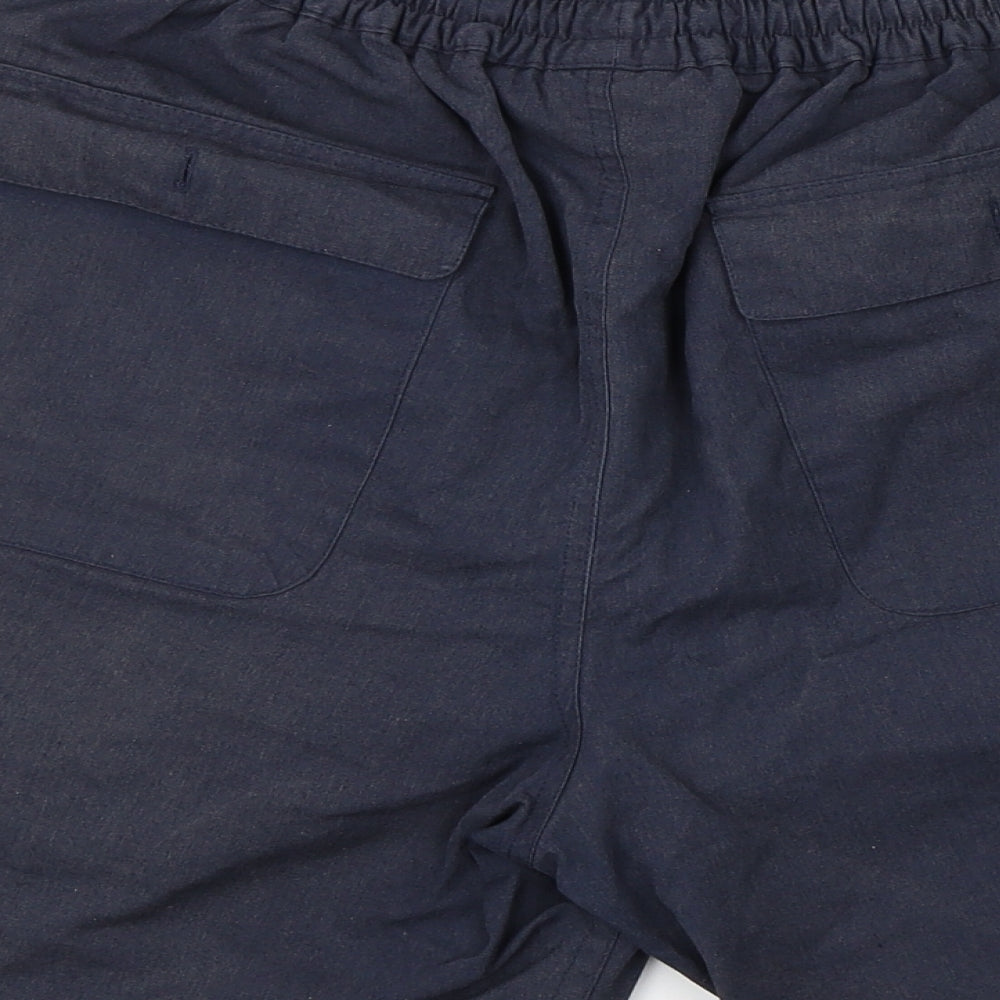 Woodland Mens Blue   Cargo Shorts Size L