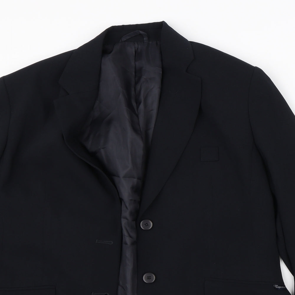 Mandate Womens Black   Jacket Suit Jacket Size 14
