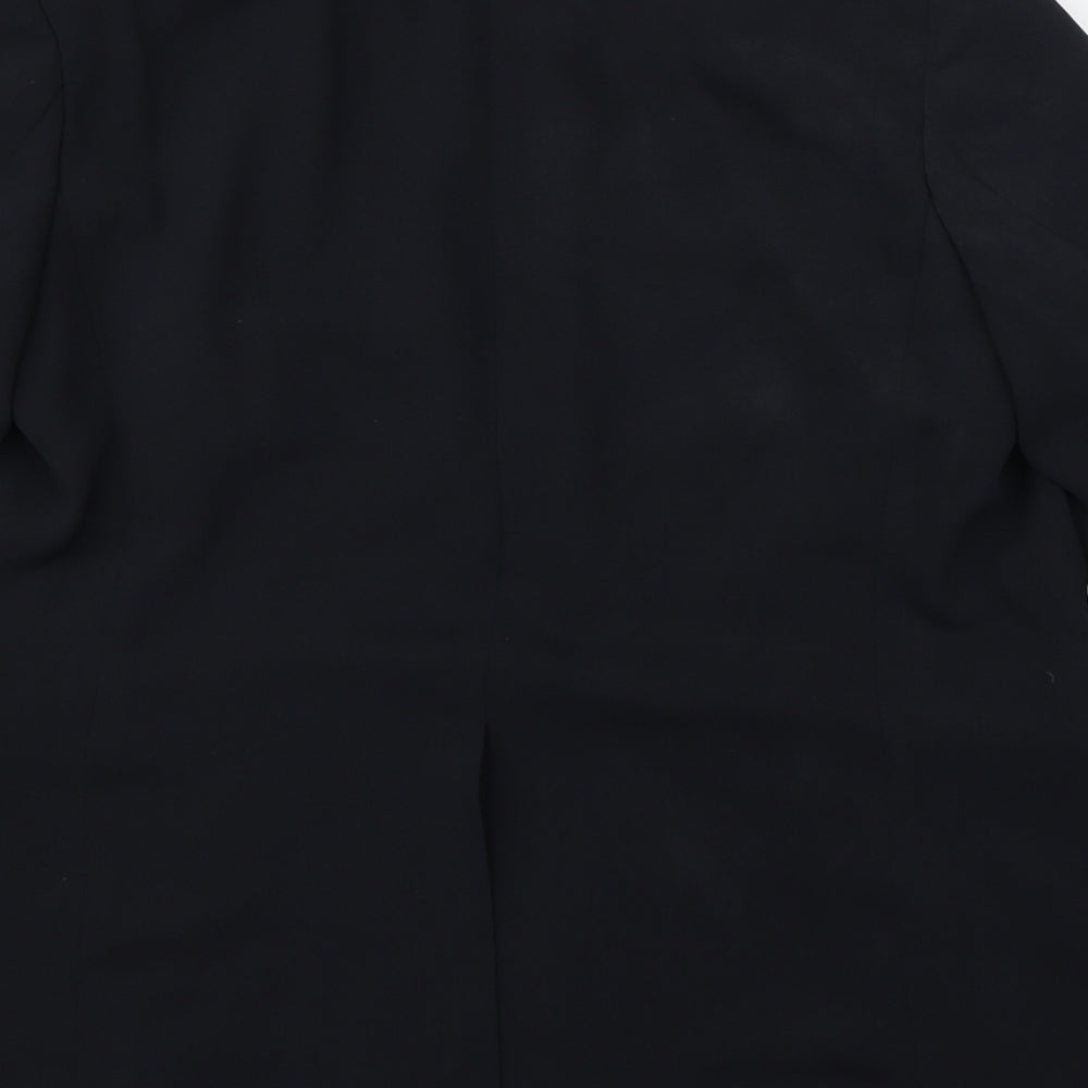 Mandate Womens Black   Jacket Suit Jacket Size 14