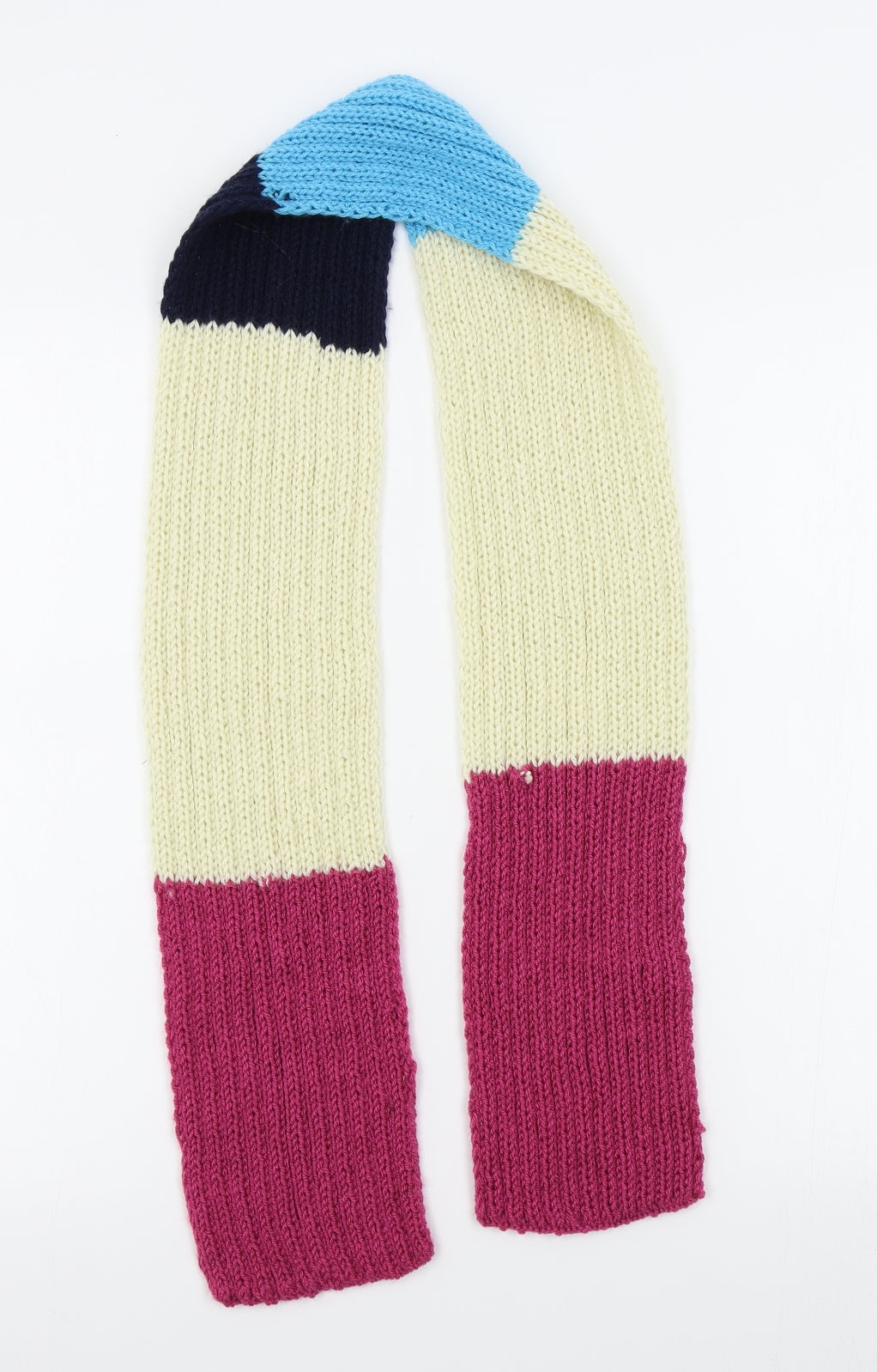 Preworn Womens Multicoloured Striped   Scarf