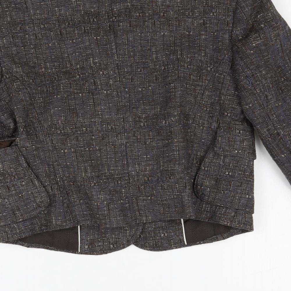 NEXT Womens Brown   Jacket Blazer Size L