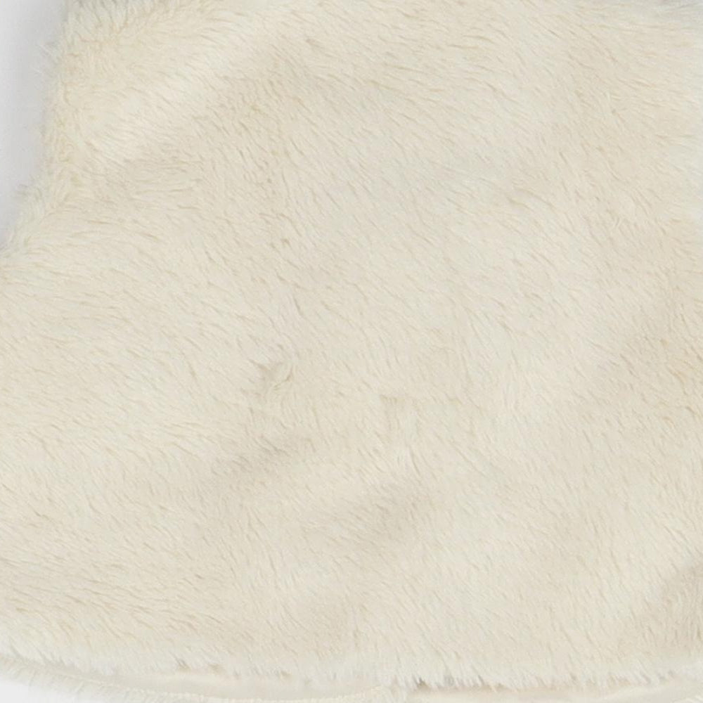 George Girls White   Gilet Waistcoat Size 6-9 Months