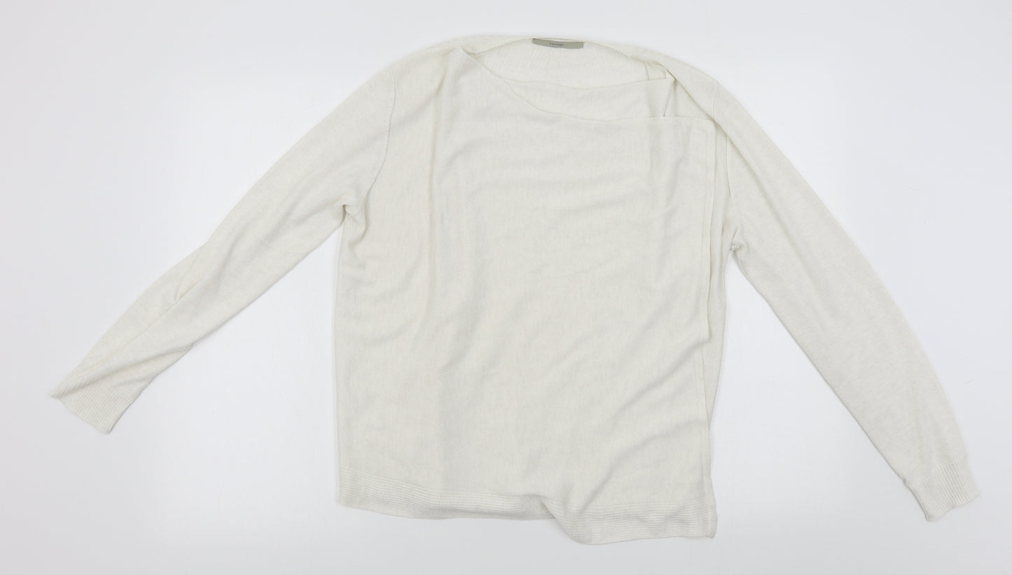 George Womens White   Wrap Jumper Size 16