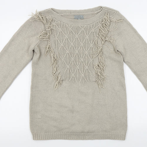 Joseph A Womens Beige   Pullover Jumper Size S