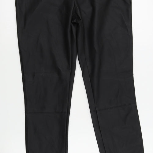 New Look Womens Black   Trousers  Size 14 L28 in