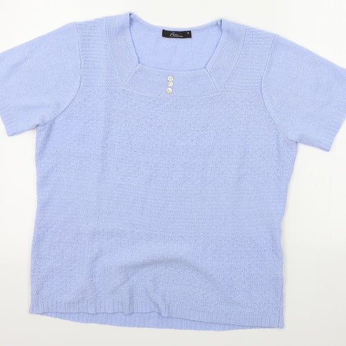 BM Womens Blue   Pullover Jumper Size M
