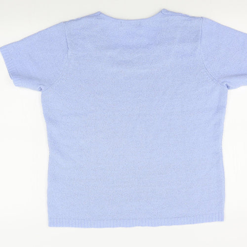 BM Womens Blue   Pullover Jumper Size M