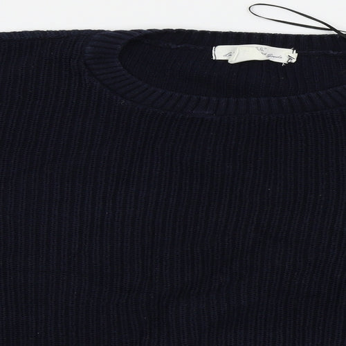 H&M Womens Blue   Pullover Jumper Size M