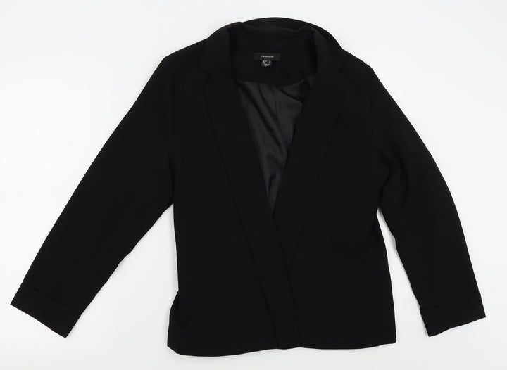 Atmosphere Womens Black Jacket Blazer Size 14