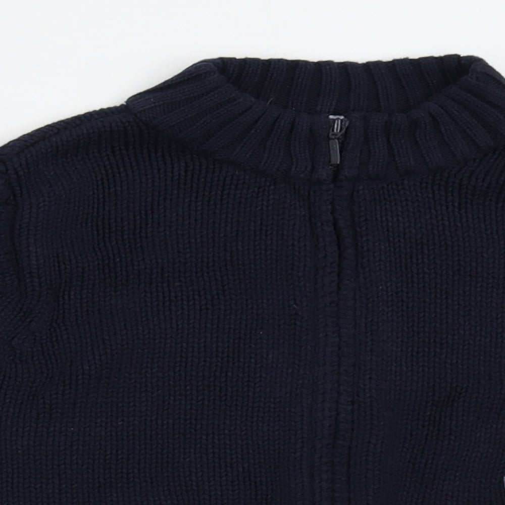 Navigator Girls Blue   Cardigan Jumper Size 3-4 Years