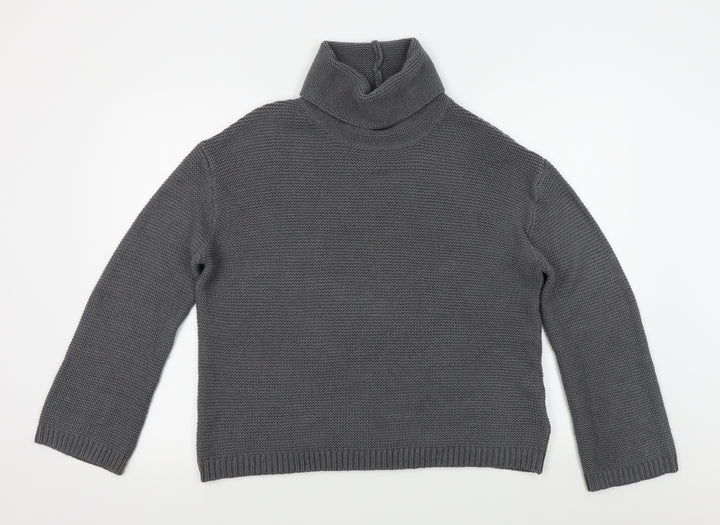 H&M Womens Grey Pullover Jumper Size S