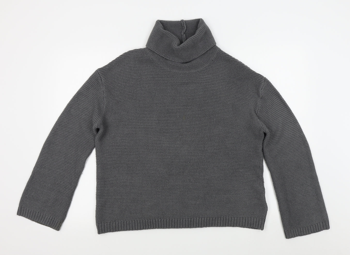 H&M Womens Grey   Pullover Jumper Size S