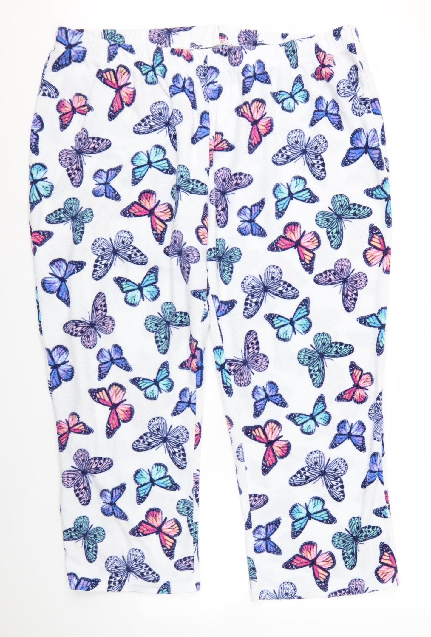 Preworn Womens Multicoloured Animal Print   Pyjama Pants Size 2XL