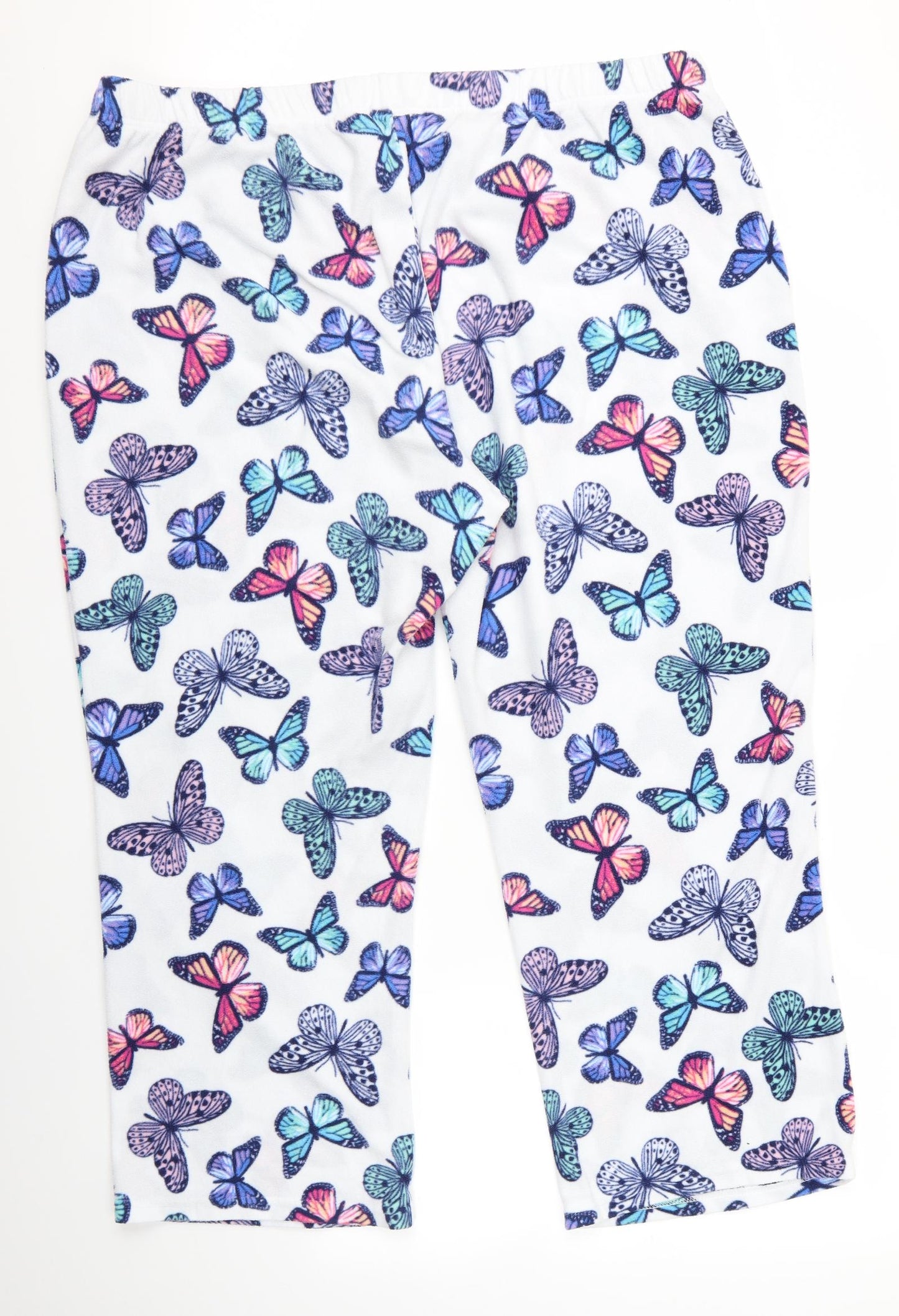 Preworn Womens Multicoloured Animal Print   Pyjama Pants Size 2XL